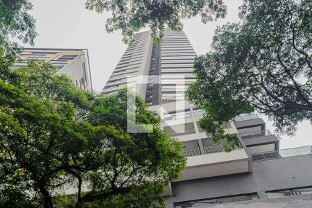 Studio para alugar com 28m², 1 quarto e sem vaga Studio para alugar com 28m², 1 quarto e sem vagaFachada