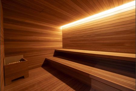 Studio para alugar com 28m², 1 quarto e sem vaga Studio para alugar com 28m², 1 quarto e sem vagaSauna