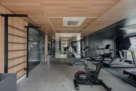 Studio para alugar com 28m², 1 quarto e sem vaga Studio para alugar com 28m², 1 quarto e sem vagaAcademia