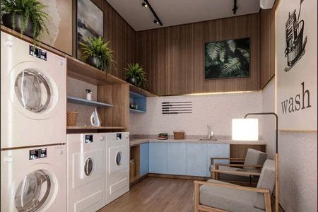 Studio para alugar com 28m², 1 quarto e sem vaga Studio para alugar com 28m², 1 quarto e sem vagaLavanderia