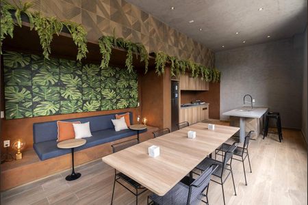 Studio para alugar com 28m², 1 quarto e sem vaga Studio para alugar com 28m², 1 quarto e sem vagaChurrasqueira