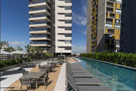 Studio para alugar com 28m², 1 quarto e sem vaga Studio para alugar com 28m², 1 quarto e sem vagaPiscina