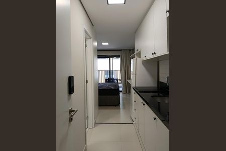 Studio para alugar com 28m², 1 quarto e sem vaga Studio para alugar com 28m², 1 quarto e sem vagaCozinha