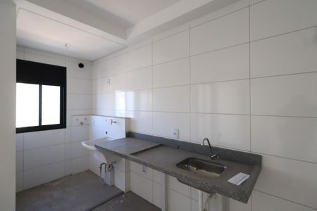 Cozinha e Área de Serviço de apartamento à venda com 2 quartos, 46m² em Tatuapé, São Paulo