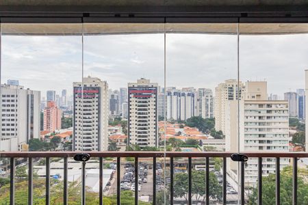 Vista do Quarto de apartamento para alugar com 2 quartos, 47m² em Santo Amaro, São Paulo