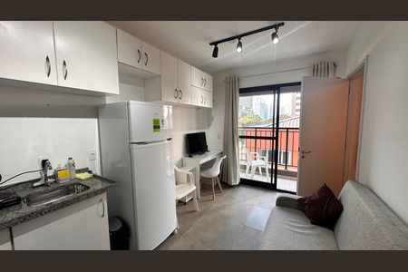 Studio para alugar com 30m², 1 quarto e sem vagaSala/cozinha