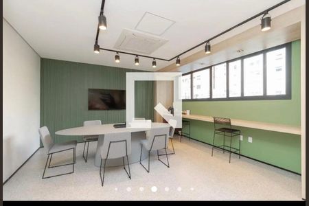 Área comum de kitnet/studio para alugar com 1 quarto, 30m² em Campo Belo, São Paulo