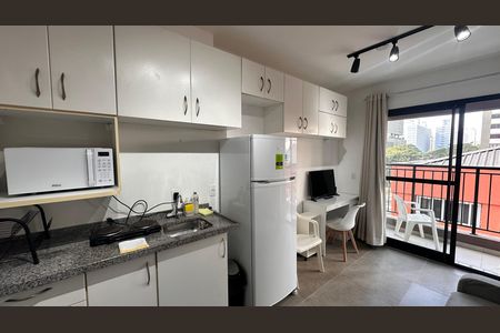 Studio para alugar com 30m², 1 quarto e sem vagaSala/cozinha
