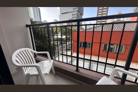 Studio para alugar com 30m², 1 quarto e sem vagaVaranda da Sala/cozinha