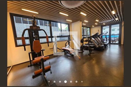 Área comum de kitnet/studio para alugar com 1 quarto, 30m² em Campo Belo, São Paulo