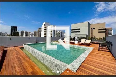 Área comum de kitnet/studio para alugar com 1 quarto, 30m² em Campo Belo, São Paulo