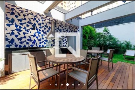 Área comum de kitnet/studio para alugar com 1 quarto, 30m² em Campo Belo, São Paulo