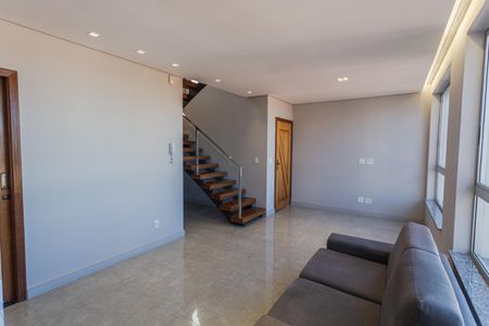Sala de apartamento à venda com 3 quartos, 198m² em Santa Ines, Belo Horizonte