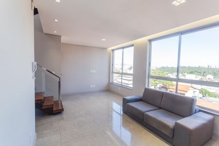 Sala de apartamento à venda com 3 quartos, 198m² em Santa Ines, Belo Horizonte