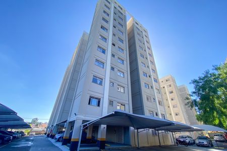 Fachada do bloco de apartamento à venda com 2 quartos, 49m² em Flávio Marques Lisboa, Belo Horizonte