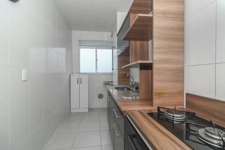 Cozinha de apartamento para alugar com 2 quartos, 44m² em Santa Fe, Porto Alegre
