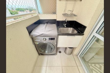 Área de serviço de apartamento para alugar com 1 quarto, 32m² em Santo Amaro, São Paulo