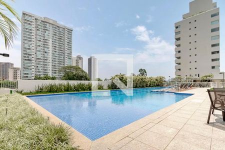 Piscina de apartamento para alugar com 1 quarto, 32m² em Santo Amaro, São Paulo