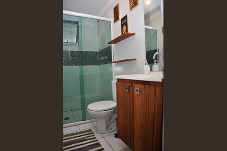 Apartamento para alugar com 65m², 2 quartos e 1 vaga Apartamento para alugar com 65m², 2 quartos e 1 vagaDetalhe - Banheiro Social