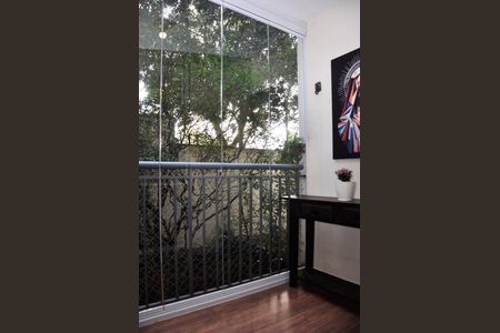 Apartamento para alugar com 65m², 2 quartos e 1 vaga Apartamento para alugar com 65m², 2 quartos e 1 vagaDetalhe - Varanda da Sala e Sala de Jantar
