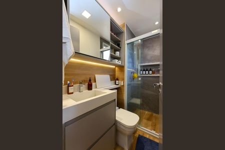 Apartamento à venda com 59m², 2 quartos e 1 vaga Apartamento à venda com 59m², 2 quartos e 1 vagaBanheiro da Suíte