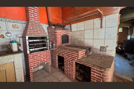 Área comum - Churrasqueira de casa para alugar com 2 quartos, 485m² em Imperial, Vespasiano