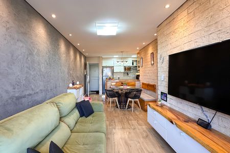 Sala de apartamento à venda com 3 quartos, 70m² em Taboão, São Bernardo do Campo