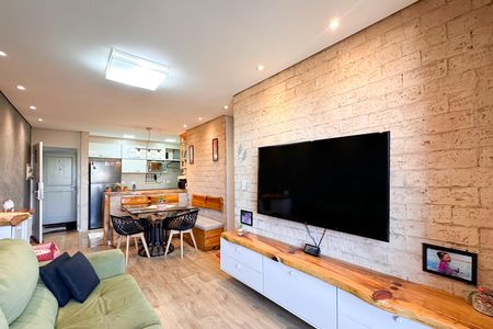 Sala de apartamento à venda com 3 quartos, 70m² em Taboão, São Bernardo do Campo