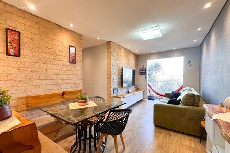 Sala de apartamento à venda com 3 quartos, 70m² em Taboão, São Bernardo do Campo