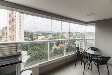 Varanda gourmet de apartamento à venda com 2 quartos, 67m² em Empresarial 18 do Forte, Barueri