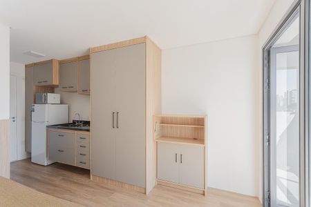 Studio para alugar com 24m², 1 quarto e sem vaga Studio para alugar com 24m², 1 quarto e sem vagaQuarto