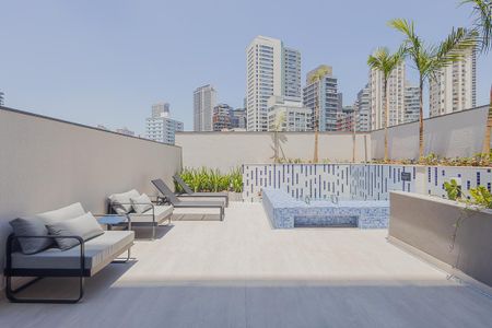 Studio para alugar com 24m², 1 quarto e sem vaga Studio para alugar com 24m², 1 quarto e sem vagaPiscina