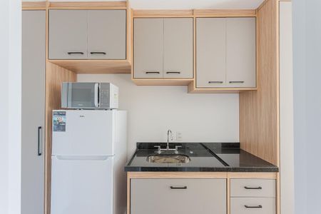 Studio para alugar com 24m², 1 quarto e sem vaga Studio para alugar com 24m², 1 quarto e sem vagaCozinha