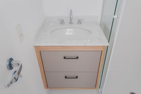 Studio para alugar com 24m², 1 quarto e sem vaga Studio para alugar com 24m², 1 quarto e sem vagaBanheiro