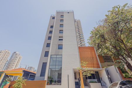 Studio para alugar com 24m², 1 quarto e sem vaga Studio para alugar com 24m², 1 quarto e sem vagaFachada