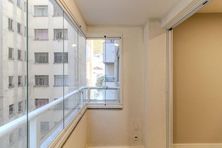 Varanda de apartamento para alugar com 1 quarto, 29m² em Centro Histórico de São Paulo, São Paulo