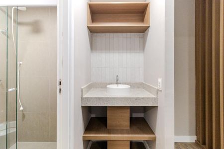 Apartamento para alugar com 29m², 1 quarto e sem vaga Apartamento para alugar com 29m², 1 quarto e sem vagaBanheiro