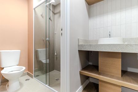 Apartamento para alugar com 29m², 1 quarto e sem vaga Apartamento para alugar com 29m², 1 quarto e sem vagaBanheiro