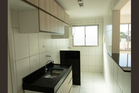 Cozinha de apartamento para alugar com 3 quartos, 62m² em Morumbi, Paulínia
