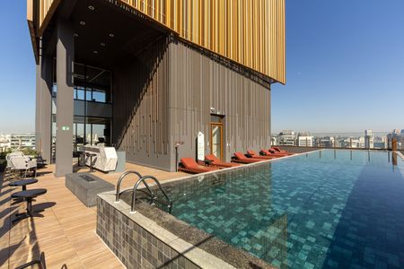 Studio à venda com 27m², 1 quarto e sem vagaÁrea comum