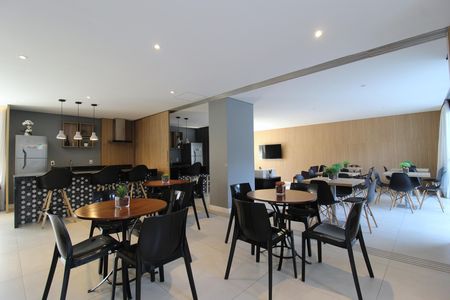 Studio à venda com 27m², 1 quarto e sem vagaÁrea Comum - Salão de Festas