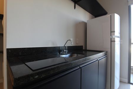 Studio à venda com 27m², 1 quarto e sem vagaCozinha