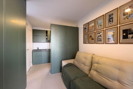 Studio para alugar com 60m², 1 quarto e sem vaga Studio para alugar com 60m², 1 quarto e sem vagaSala