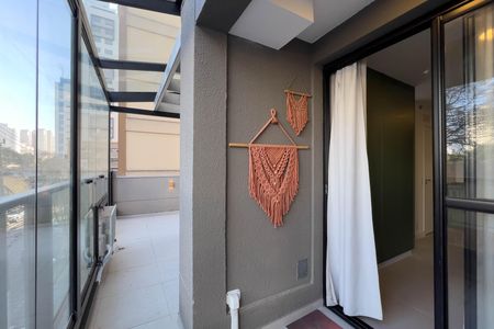 Studio para alugar com 60m², 1 quarto e sem vaga Studio para alugar com 60m², 1 quarto e sem vagaVaranda da sala