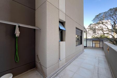 Studio para alugar com 60m², 1 quarto e sem vaga Studio para alugar com 60m², 1 quarto e sem vagaVaranda da sala