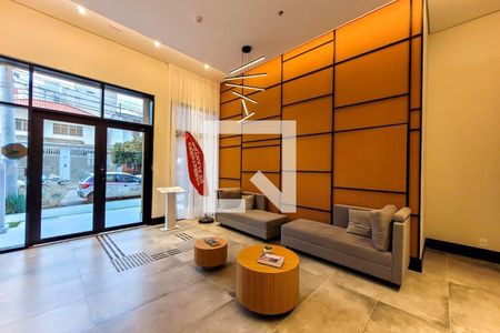 Studio para alugar com 60m², 1 quarto e sem vaga Studio para alugar com 60m², 1 quarto e sem vagaHall de entrada