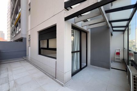 Studio para alugar com 60m², 1 quarto e sem vaga Studio para alugar com 60m², 1 quarto e sem vagaVaranda da sala