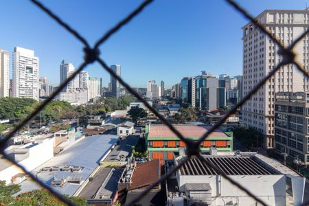 Vista da Suíte de apartamento à venda com 1 quarto, 56m² em Vila Olímpia, São Paulo