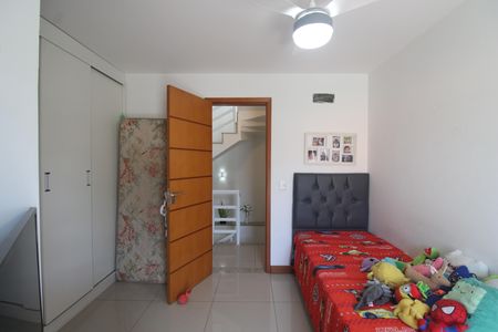Suíte 1 de casa de condomínio à venda com 3 quartos, 129m² em Tanque, Rio de Janeiro