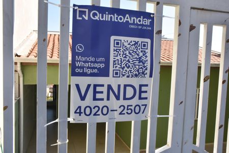 placa instalada cod: UDOT-456 de casa à venda com 1 quarto, 200m² em Jardim Santa Rita de Cassia, Jundiaí